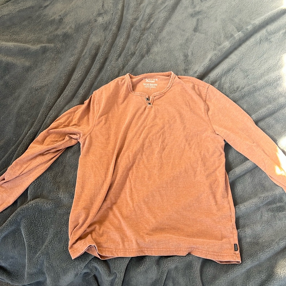 Lucky brand Burnout Venice long sleeve